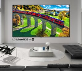 LG Micro RGB evo at CES 2026